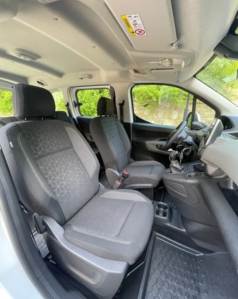 Peugeot Rifter cena 69900 przebieg: 95582, rok produkcji 2019 z Nysa małe 631